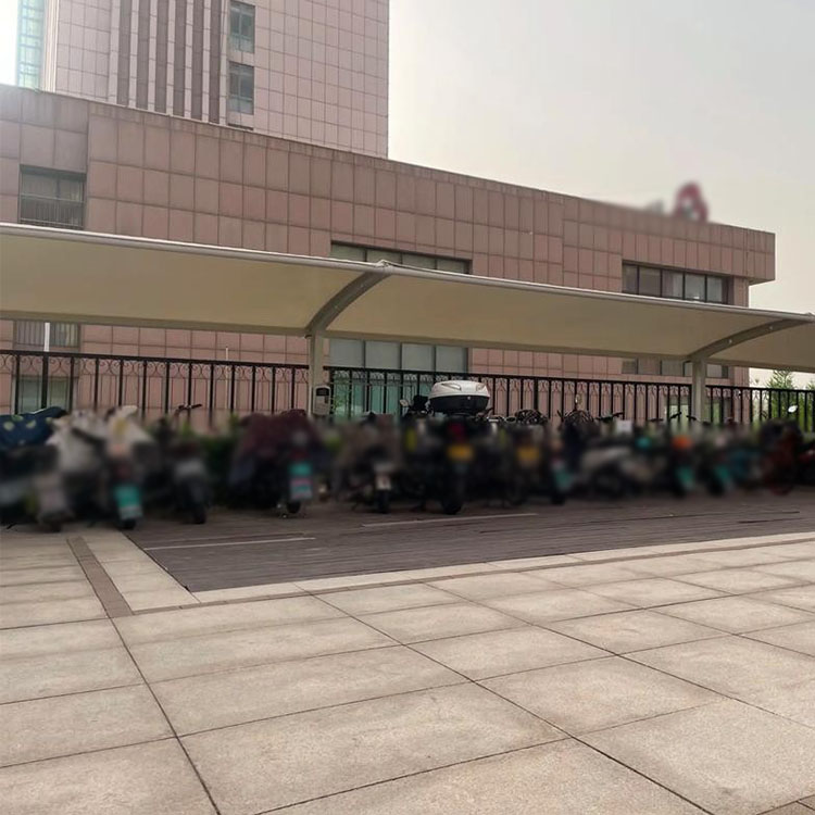 东辽县膜结构电动车棚